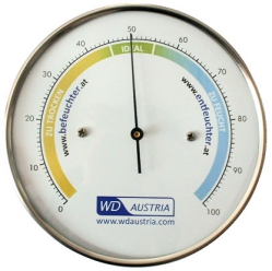 Luftfeuchtigkeit messen mit einem Haarhygrometer